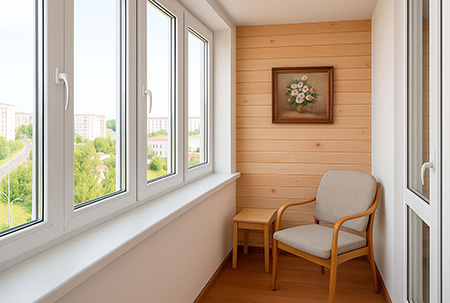 Остекление балкона