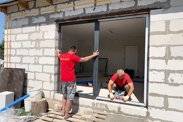 Монтаж PSK портала